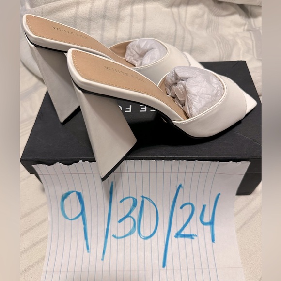 White Fox Boutique Mules - Picture 2 of 2